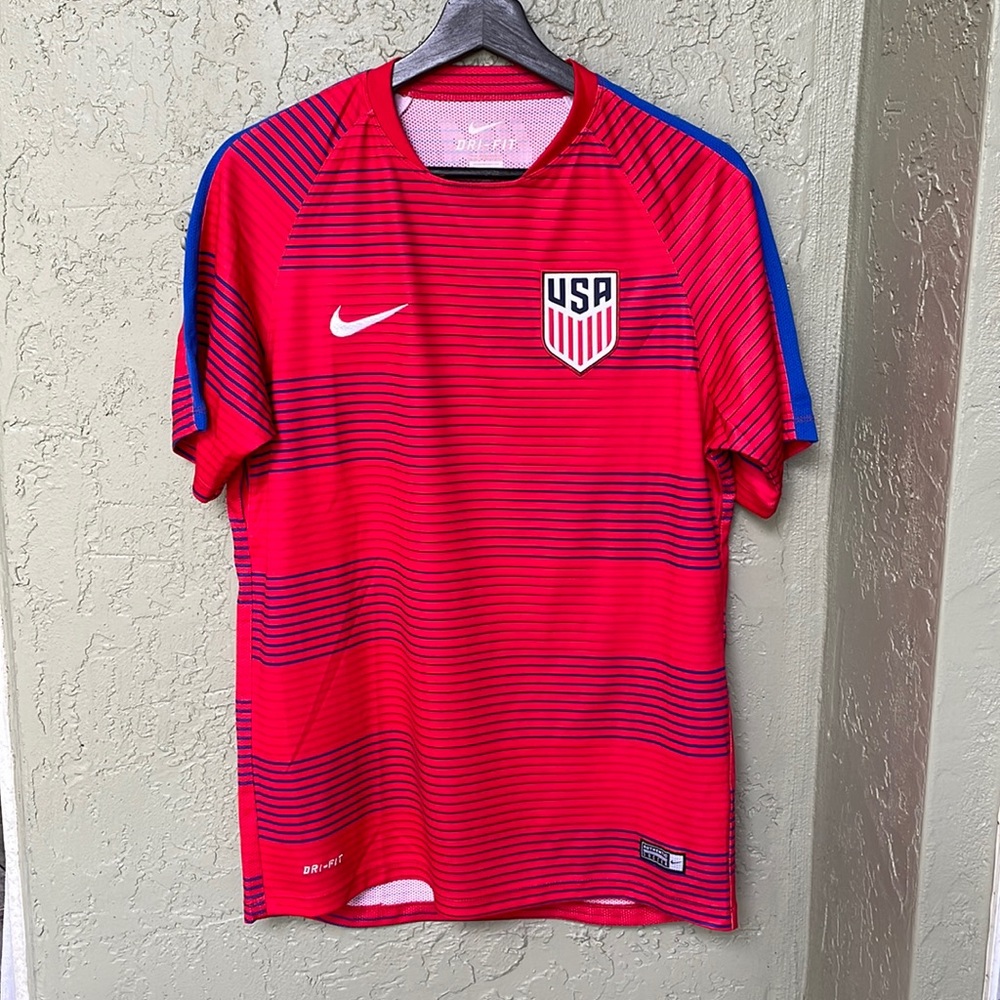 USMNT Nike USA Mens soccer training tee